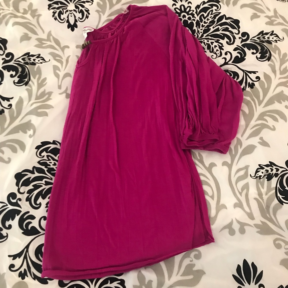 Fuchsia Blouse